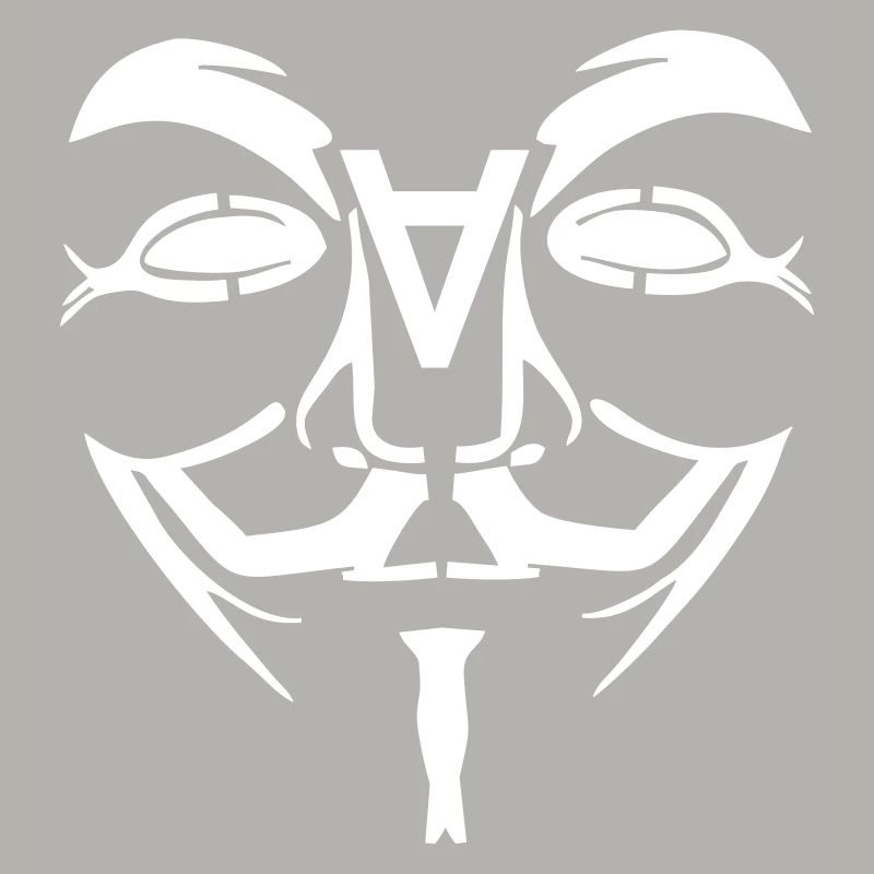 Anonymous Design Face with A