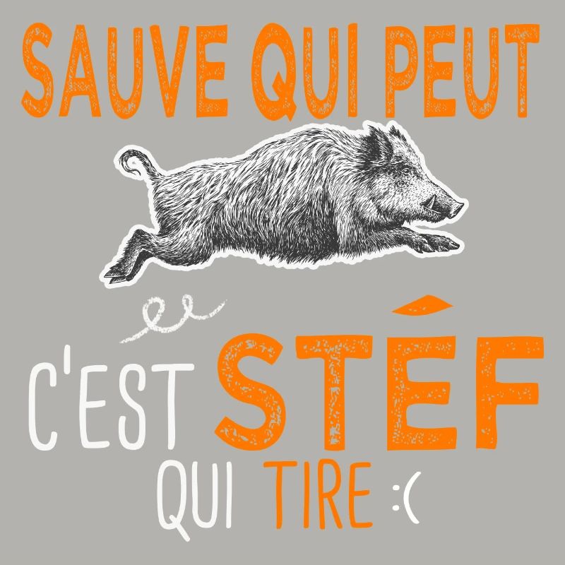 c'est stef qui tire Humour Chasseur stéphane