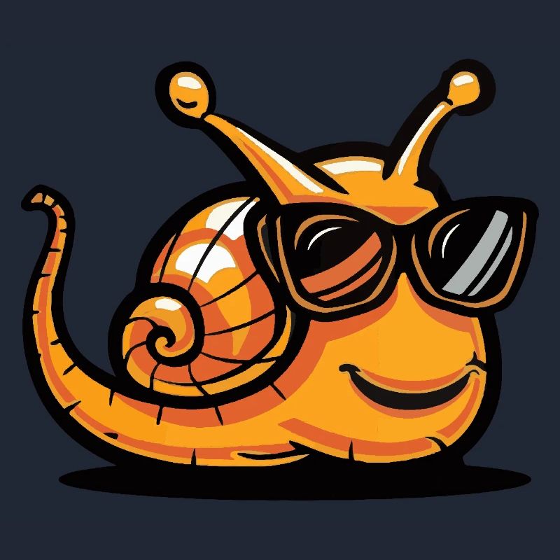 Schnecke Cool Comic
