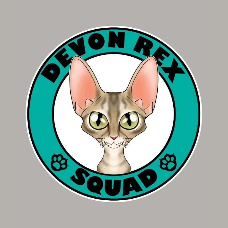 Devon Rex Squad I Cat Lover I Devon Rex Cat