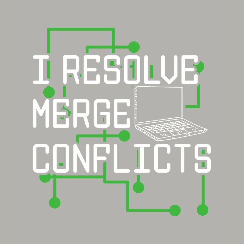 I Resolve Merge Conflicts Coder Software Developer