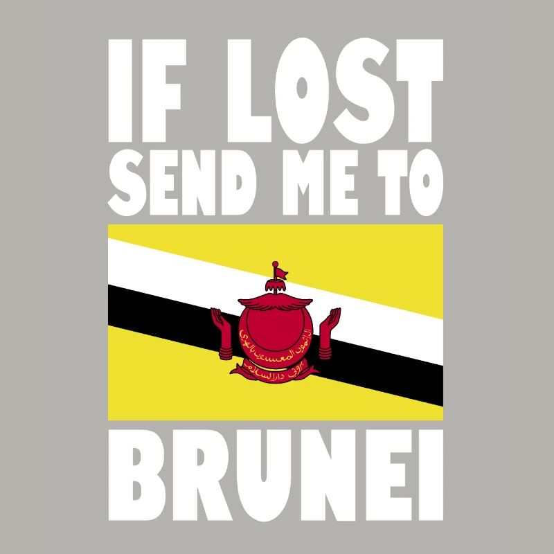 Brunei Flagge Spruch