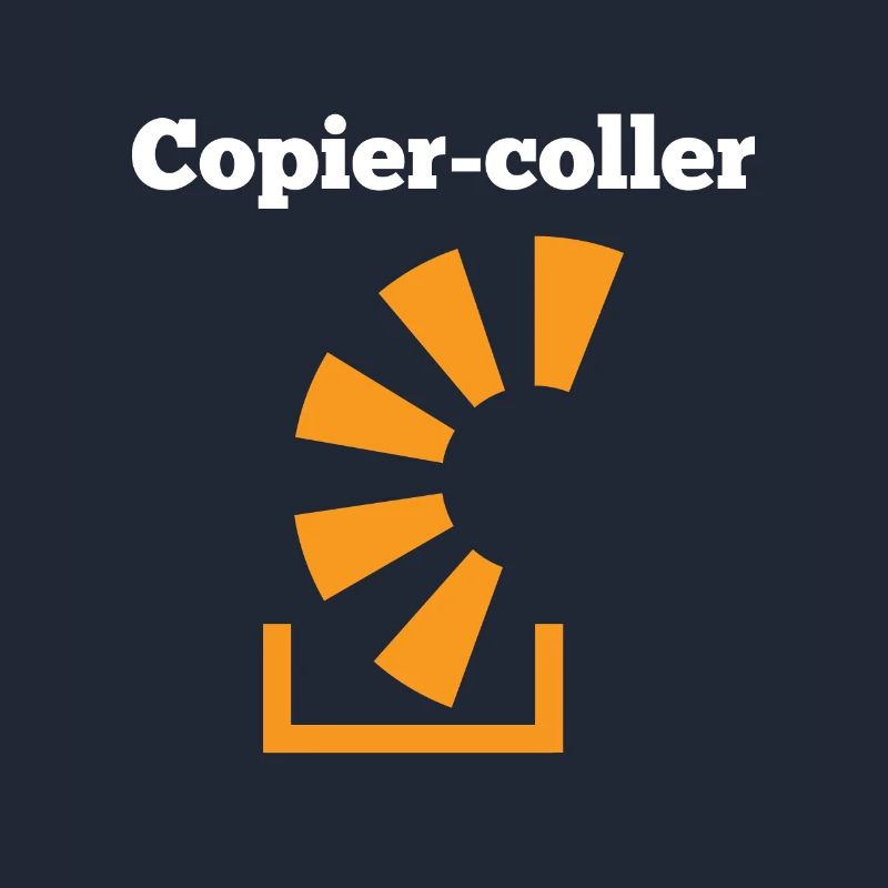Copier Coller Programmer Software Developer Nerd G