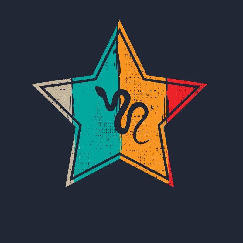 Snake Retro Reptile Python Gift idea