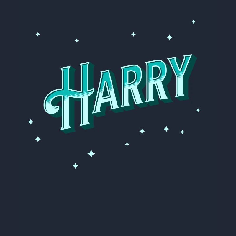Harry name personalized
