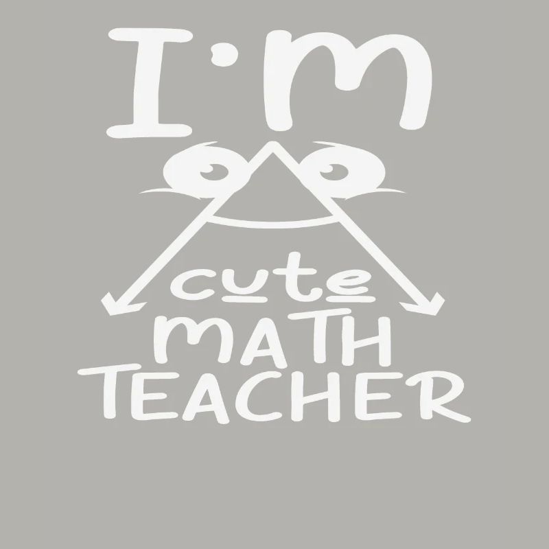 Je suis mignon professeur de mathématiques Maths