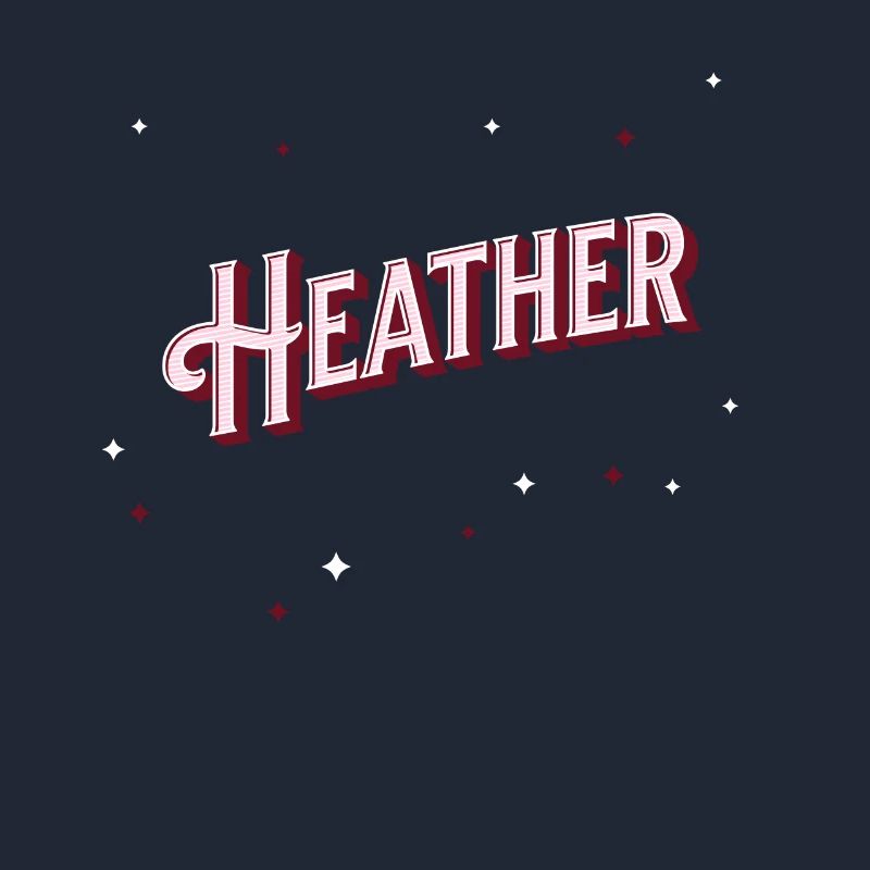 Personalized Heather name