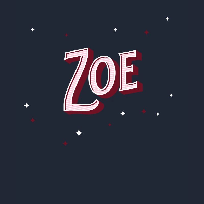 Zoe name personalized