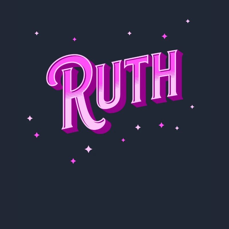 Ruth's name personalized