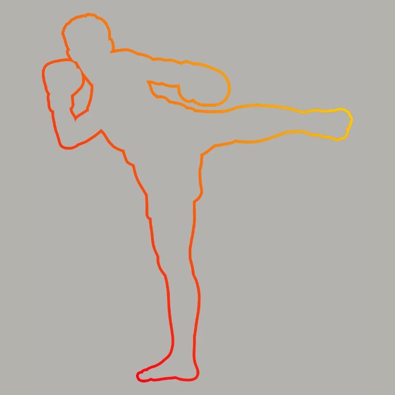Boxeur Thaïlandais Boxe Thaï Boxe Thaï Boxe Thaï Muay Thai