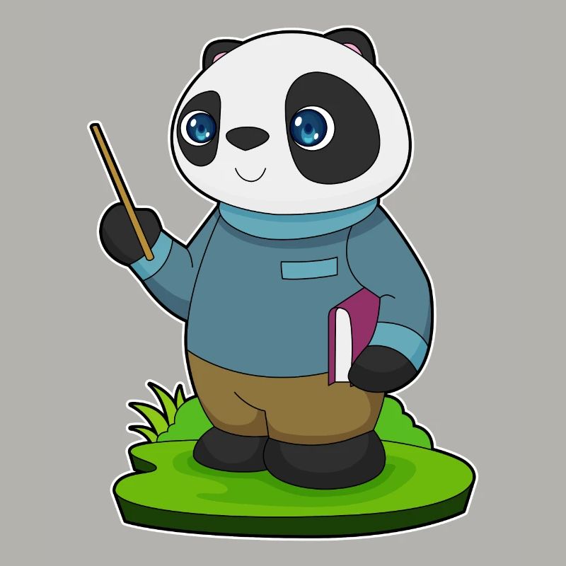Panda Teacher Pointer