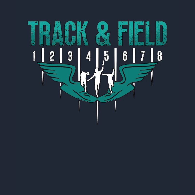 Track And Field Athletic Training Runner Sprinting