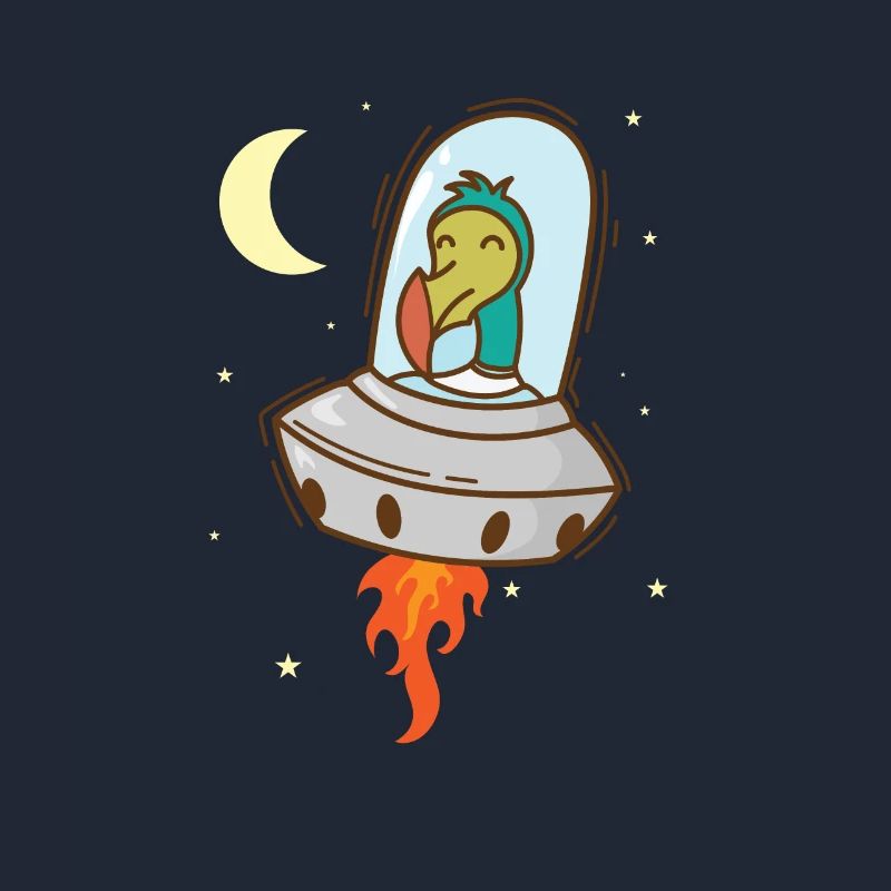 Dodo dans l’espace Oiseau de l’île Maurice