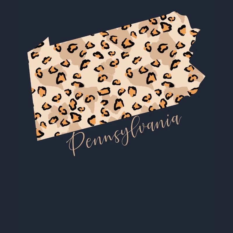 Pennsylvania Leopard Pattern Card