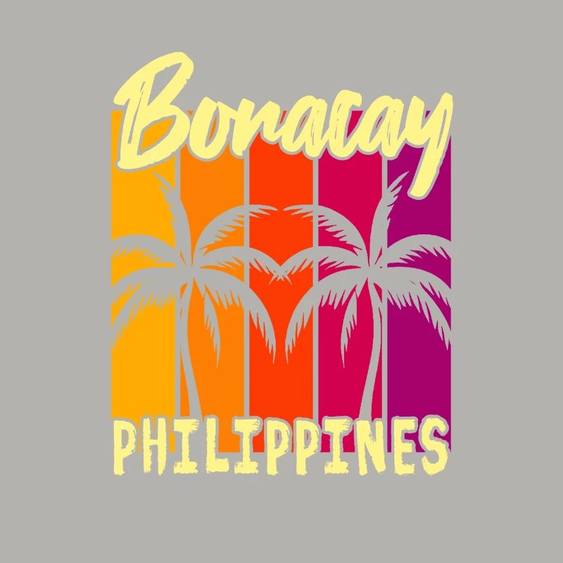 Coucher de soleil Boracay Philippines