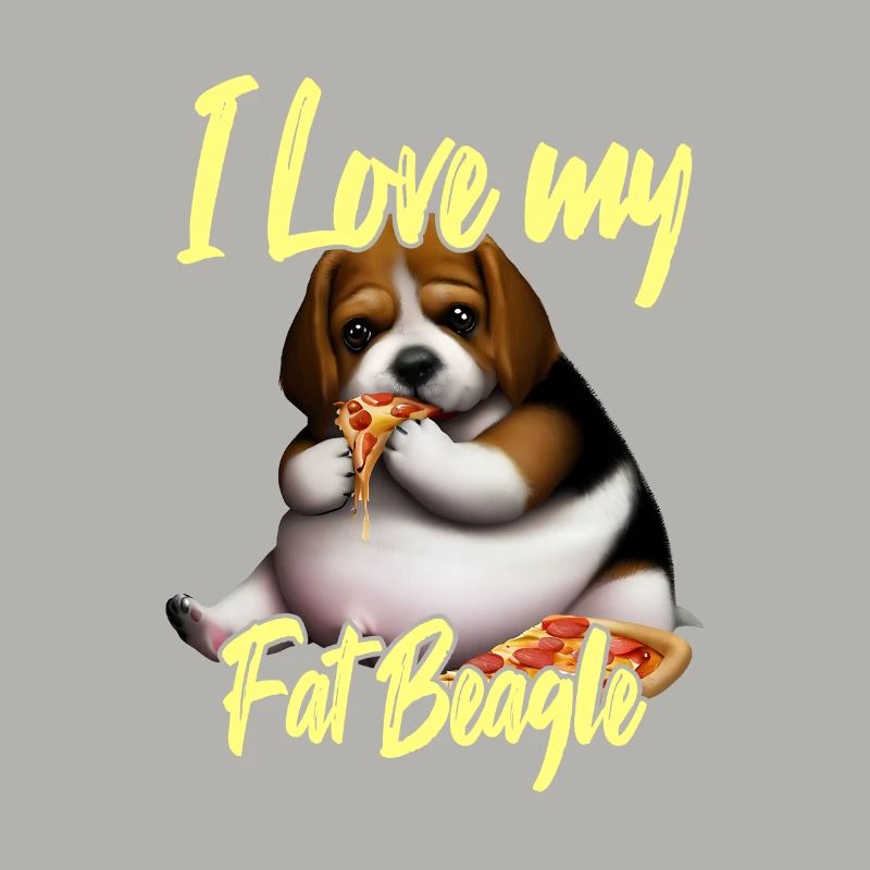 J’aime mon gros beagle