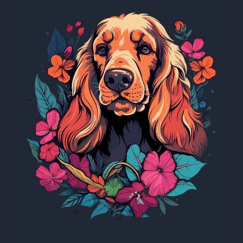 Cocker Spaniel Hund Geschenk