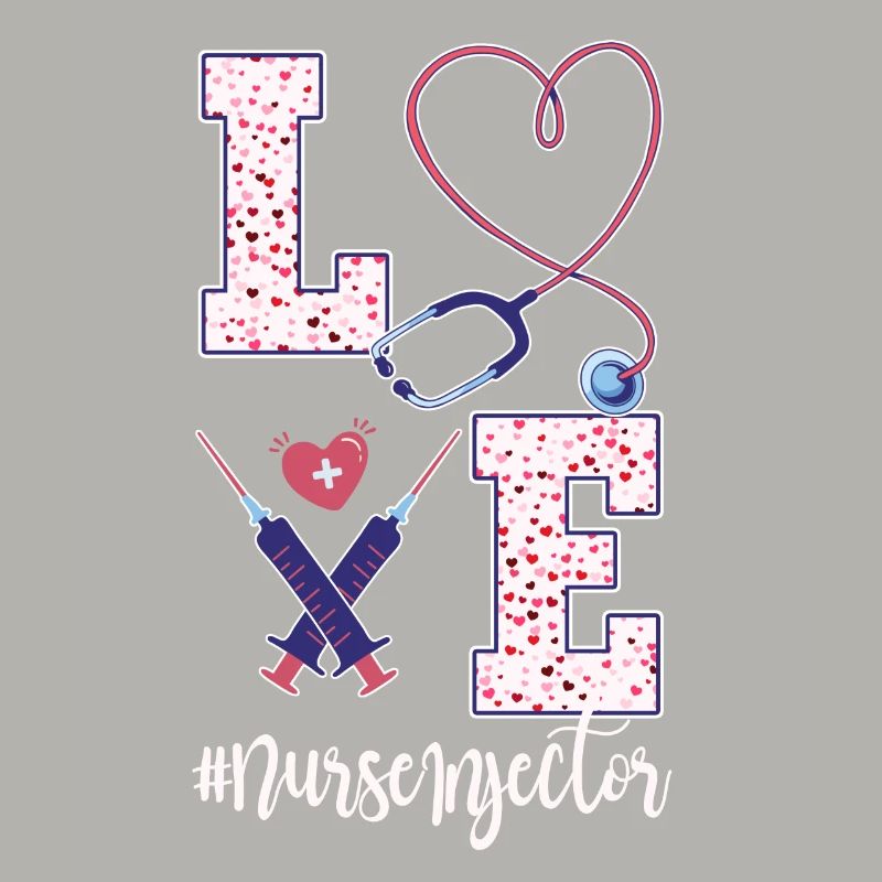 Ästhetikschwester Valentinstag Design