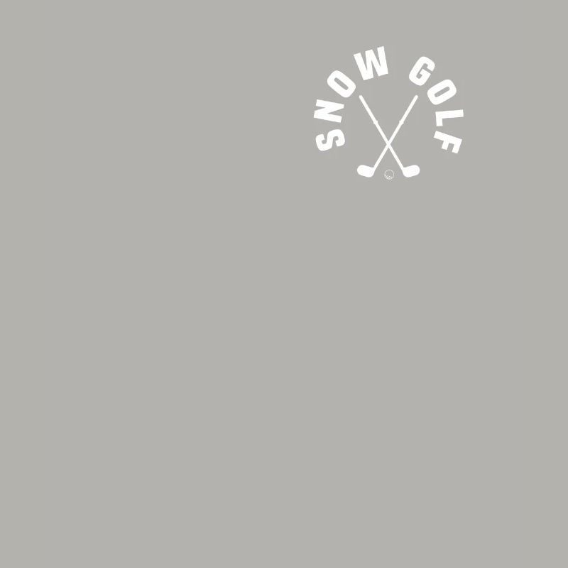 Snow Golf Brusttaschen Design