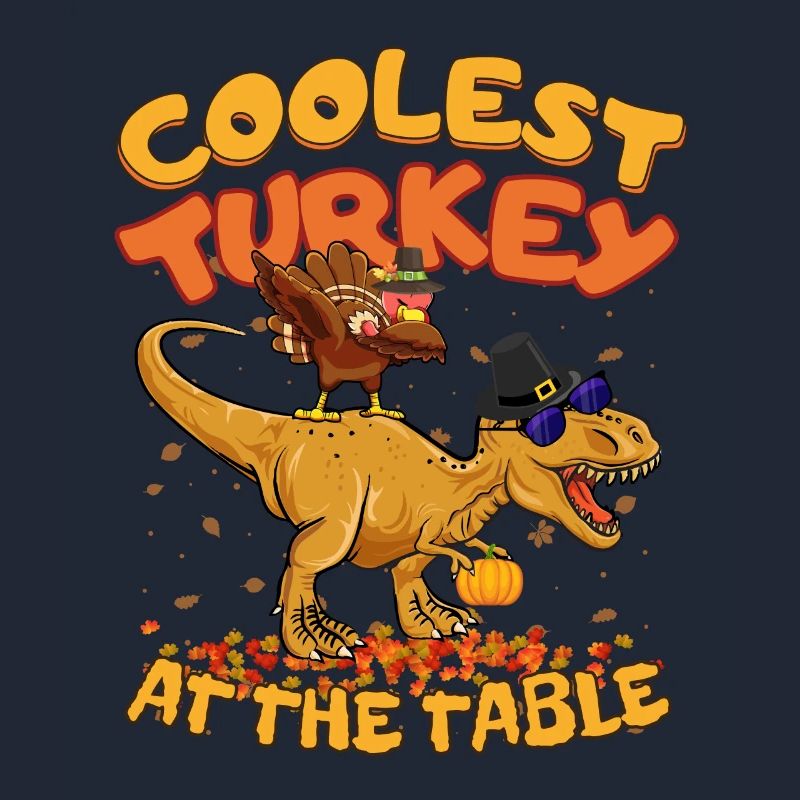 La dinde T-Rex la plus cool de Thanksgiving à table