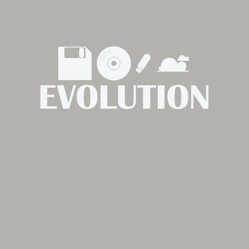 Evolution Floppy CD USB Stick Cloud