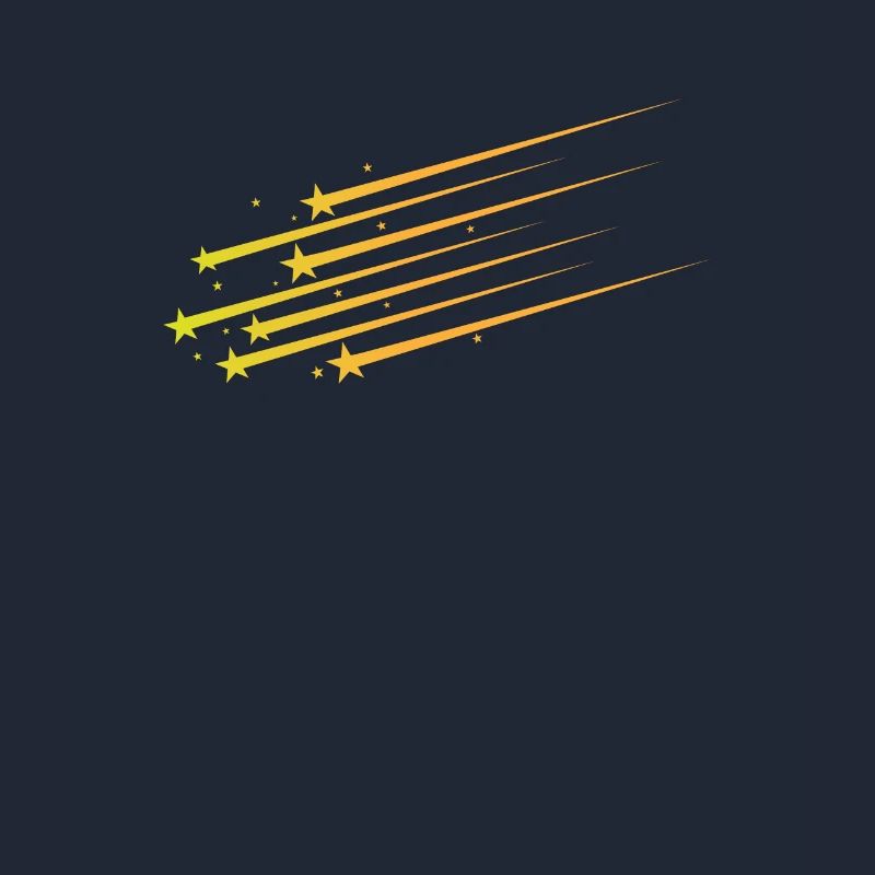 Shooting Star, Tail, Space