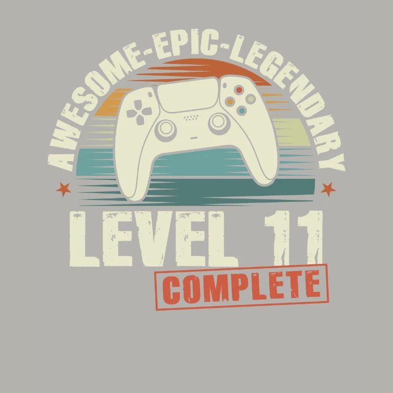 Level 11 Complete 11th Birthday Gift