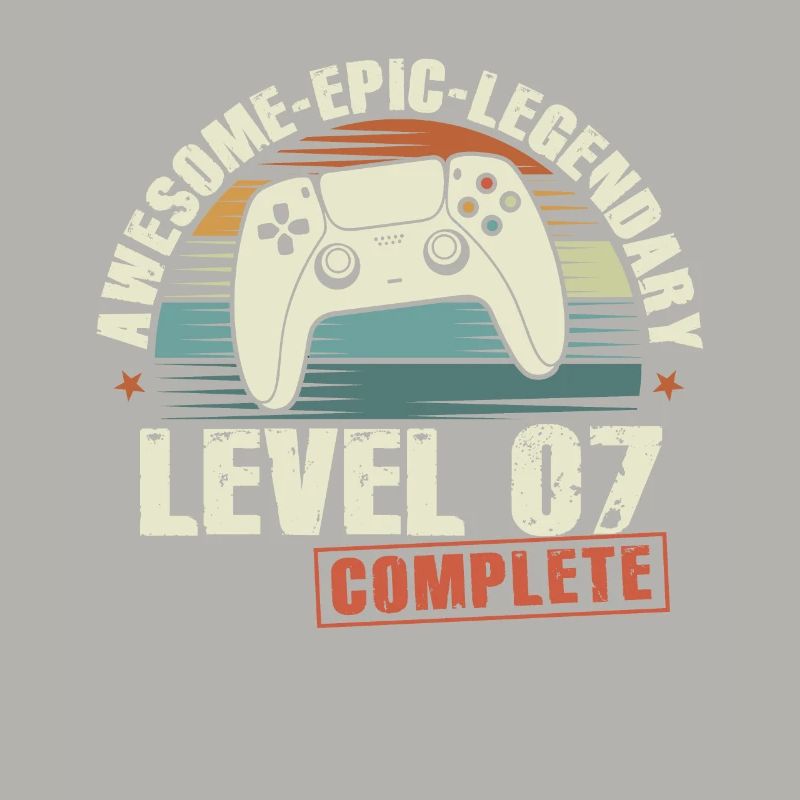 Level 7 Complete 7th Birthday Gift