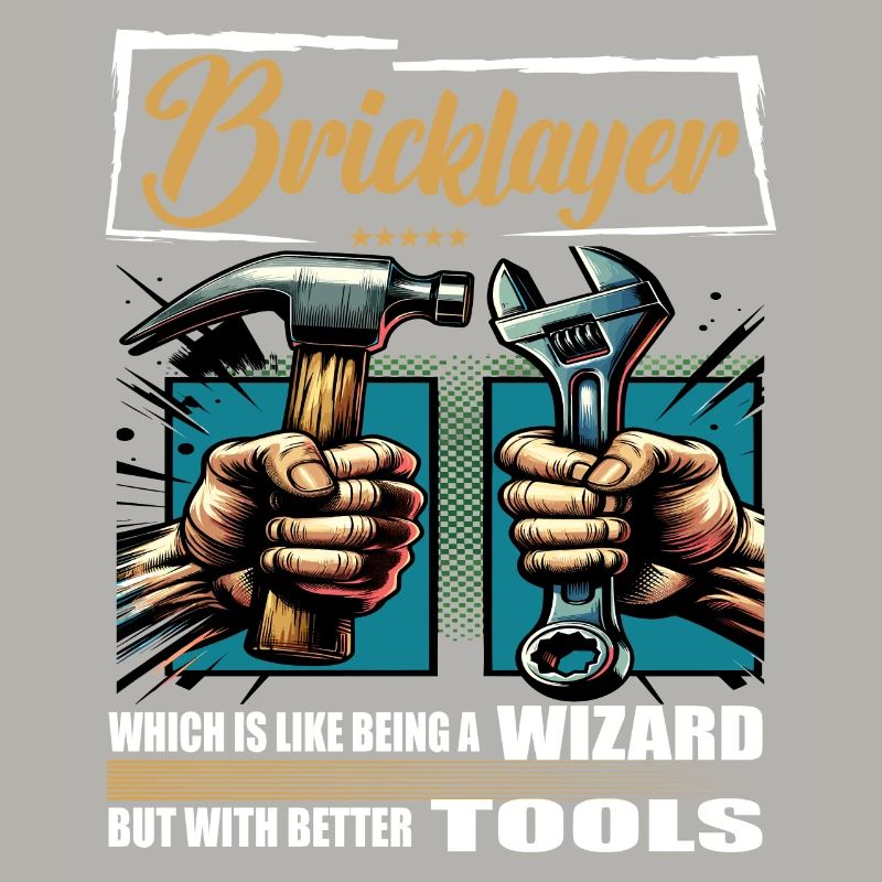 Bricklayer Beruf Spruch Arbeiter