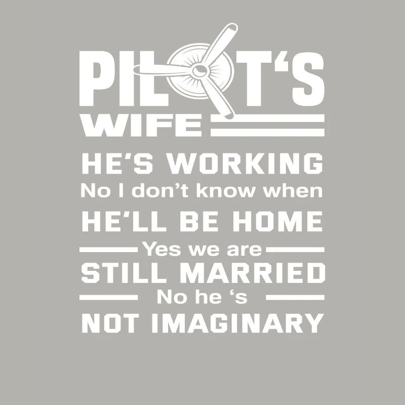 Pilot Ehefrau Frau Piloten
