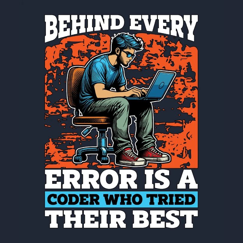 Coder Behind Every Error Is A Coder Web Developer