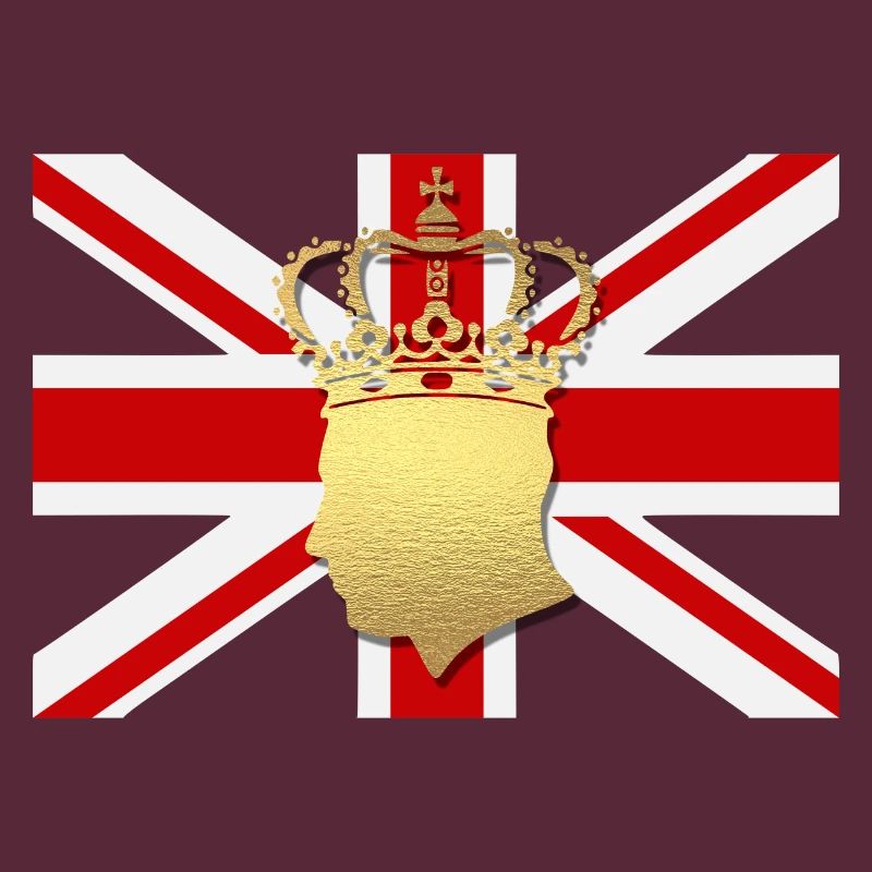 Britischer König Krönung Charles England Flagge