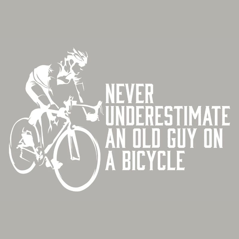 Never Underestimate An Old Guy on a Bicycle