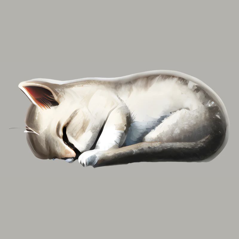 Chat endormi
