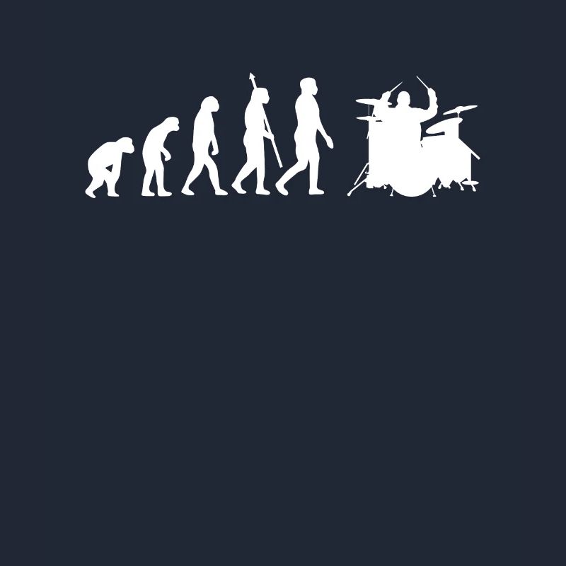 Schlagzeuger Evolution Entwicklung Schlagzeug