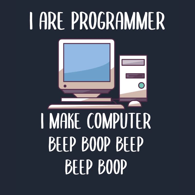 Je suis programmeur en programmation