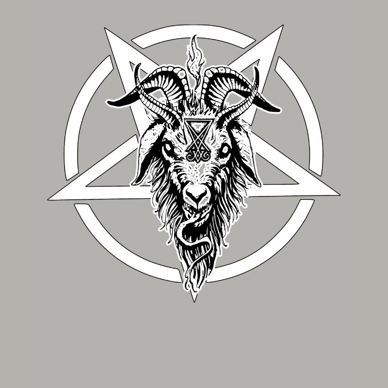 Satan Baphomet Devil Pentagram