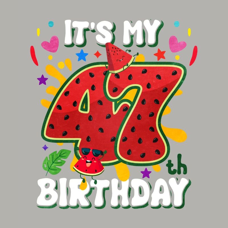 47e anniversaire Pastèque