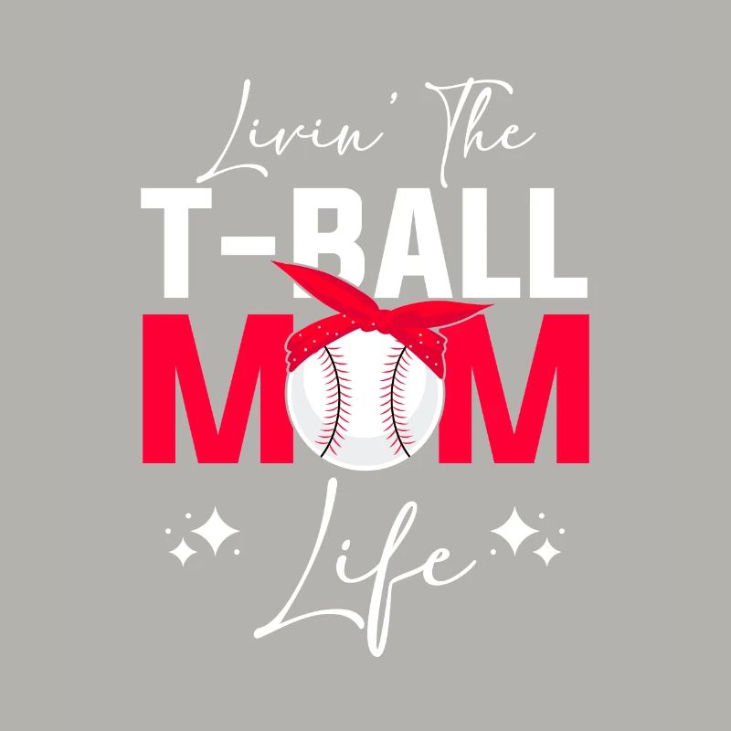 Teeball Tee Ball Tball Mom