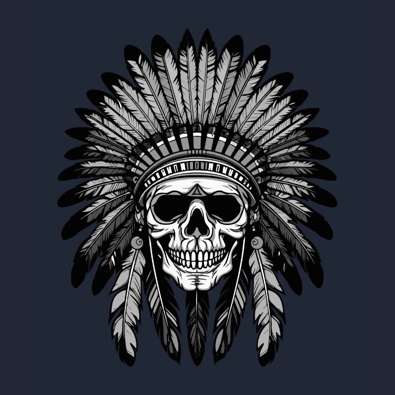 Chef indien Apache Skull