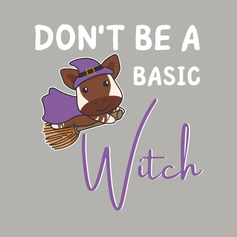 Okapi Halloween Hexen don't be a basic witch