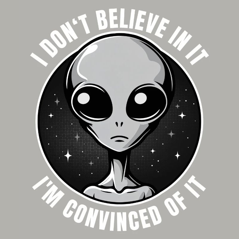 Alien Außerirdische Existenz Glauben Überzeugt