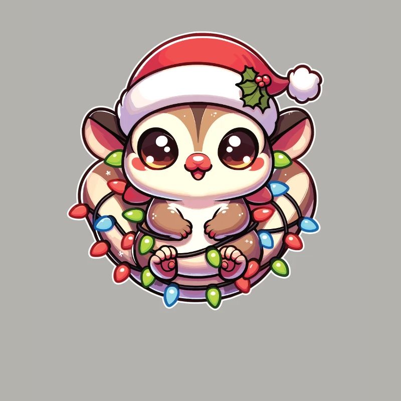 Christmas String Lights Sugar Gliders