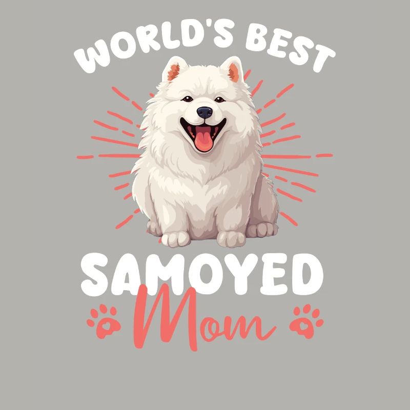 Samoyed Groovy Samoyed Mom