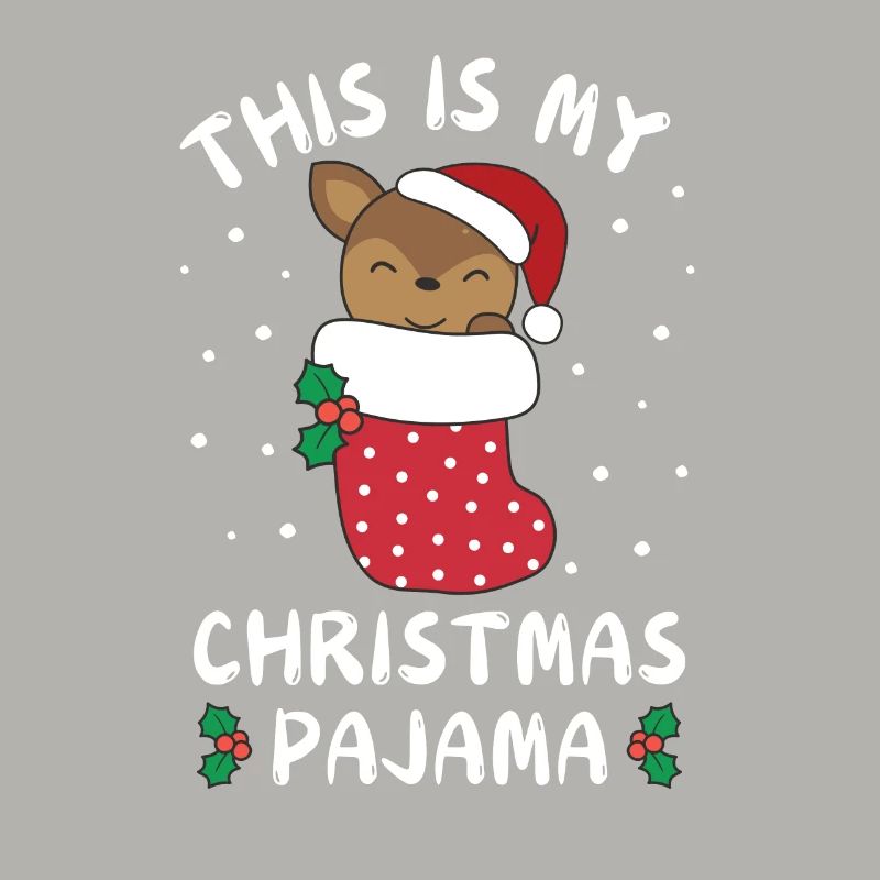 C’est mon pyjama de Noël, doux cerf