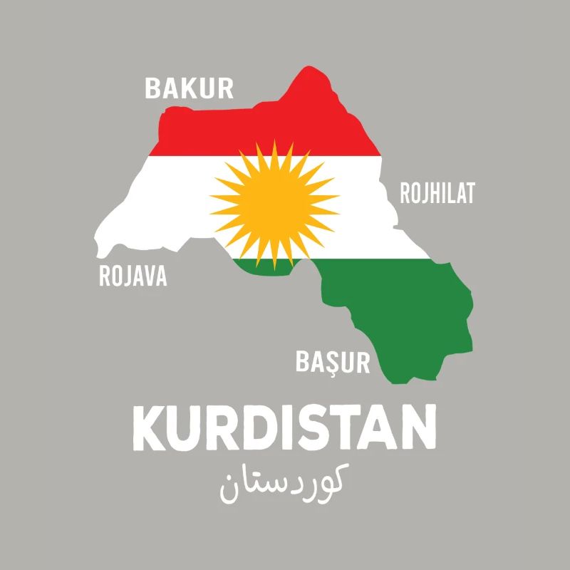 Kurdistan Flag Bakur Bashur Rojava Rojhlt Newroz