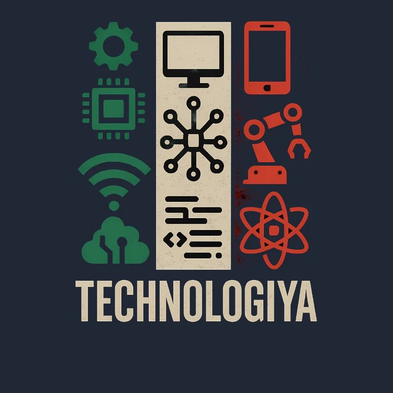 Futuristic Tech Circuit, Technologia Funny Meme