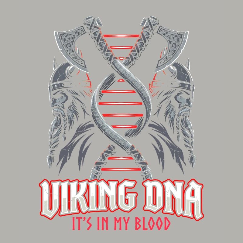Symbole de hache à ADN viking – C’est dans le sang