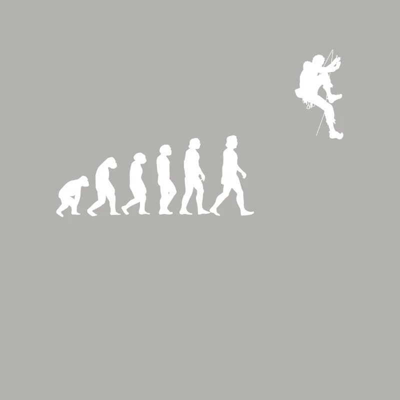 Klettern Evolution Bergsteigen Bouldern