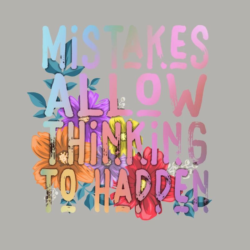 Mistakes Allow Thinking To Happen School Math